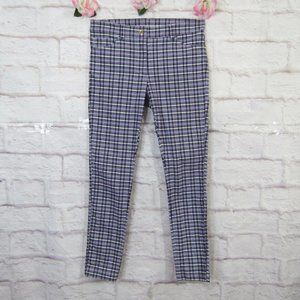 Brendratti Elina Luxury Golf Purple Plaid Pants size 44, US Medium